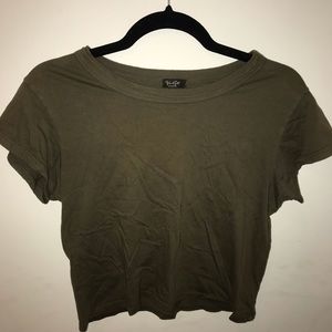 Army green brandy Melville tee